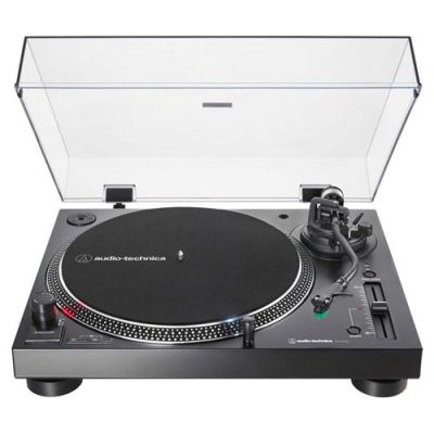 Audio-Technica LP120XUSBBK Platine Vinyle à Entraînement Direct (Analogue & Usb) Noir