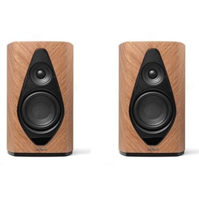 Enceintes connectées Hi-Fi Sonus Faber Duetto Noyer Vendues par paire