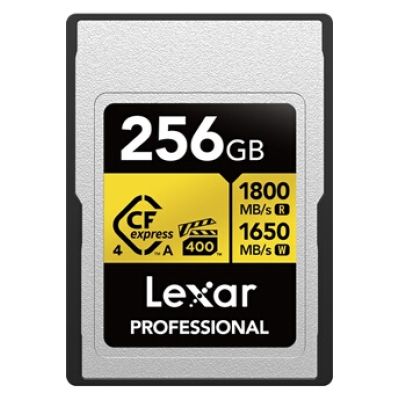 Lexar Gold Series Professional CFexpress 4.0 Type-A Carte mémoire 256 Go