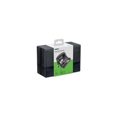 Trousse de rangement d'accessoires Noir et Gris