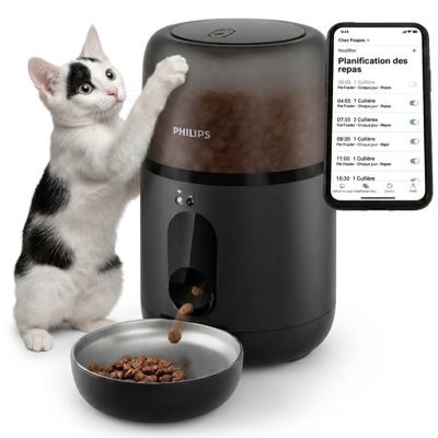 Philips Pet Series - Distributeur de croquettes connecté avec app, 4.5L