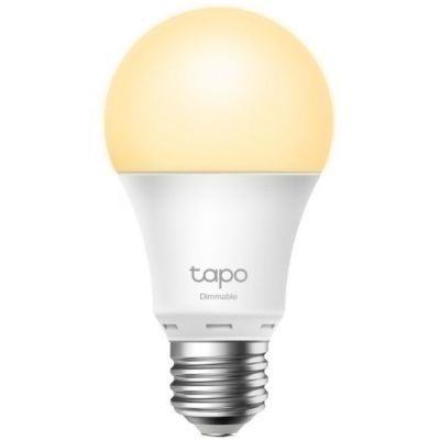 Tapo Ampoule Connectée Alexa E27, Blanc Chaud LED Dimmable L510E, 1 pièce