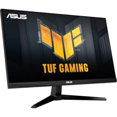 ASUS Moniteur Gaming TUF Gaming VG246H1A – 24 Pouces Full HD (1920 x 1080), IPS, 100Hz, 0,5 ms MPRT, Extreme Low Motion Blur™, FreeSync™, Displaywidget Lite