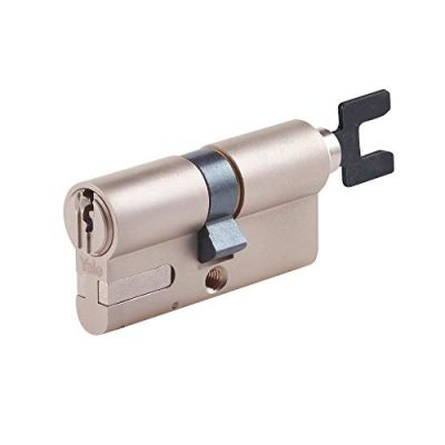 Yale Cylindre Ajustable Linus, Argent, Cylindre ajustable tous types de porte compatible avec la serrure connectée Linus et l'application Yale Home App, 05/501000/SN