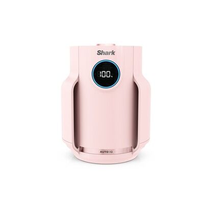 Shark NeverChange, Purificateur d’air compact, Aucun filtre à remplacer pendant 5 ans, jusqu'à 23m², HEPA 99,9% aspire poussière, pollen et COV, écran LED, Quartz Rose, HP072EUPL