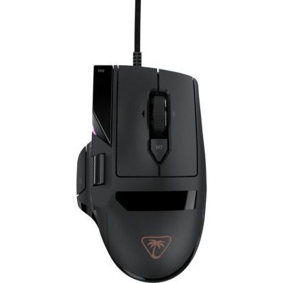 Turtle Beach Command Series MC3 Souris de Gaming Filaire avec capteur Optique Owl Eye 30K DPI, molette de défilement 4D, interrupteurs optiques Titan, 28 Boutons programmables et éclairage RGB