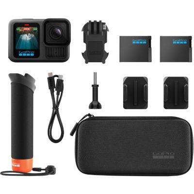 Gopro - Caméra Sport  Hero13 Black + Pack D'accessoires (-Rw)