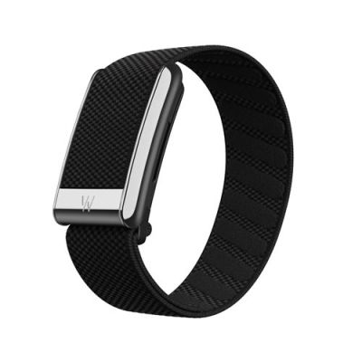 Bracelet connecté Whoop SuperKnit Luxe 5.0 Minuit Titane