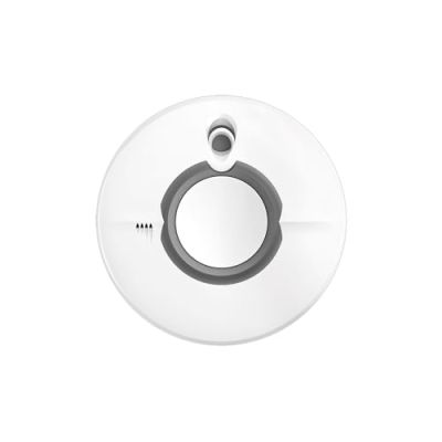 Yale Détecteur de fumée connecté, Sirène 85dB, Alertes en Temps réel Via Application, A Installer jusqu'à 1km de Distance de la Centrale, Fonctionne avec la Centrale d'alarme Yale