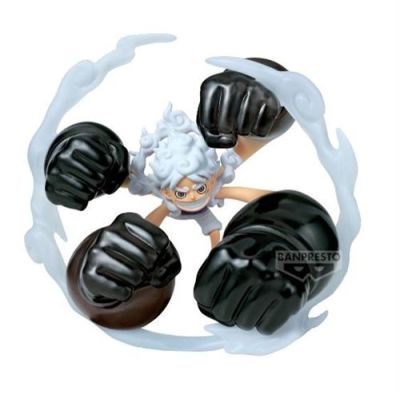 Figurine Bandai One Piece World Special Monkey D. Luffy Gear5 Gum-Gum Dawn Gatling