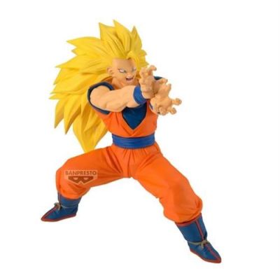 Banpresto Figurine d'action Goku Super Saiyan 3 (Vs Majin Buu (Pure)) Dragon Ball Z - Match Makers 16 cm - BP30056P Multicolore - Figurine à Collectionner - Idéal pour Les Fans d'Anime