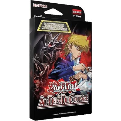 Yu-Gi-Oh! Pack de 3 boosters Tuckbox Au-delà du Courage - Jeu de cartes à jouer - 27 cartes - À partir 6 ans - 1ère édition française