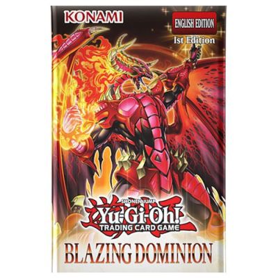 Yu-Gi-Oh! Pack 3 boosters Tuckbox Territoire Embrasé - 28 cartes dont 1 carte jeton à collectionner - À partir 6 ans - Édition française