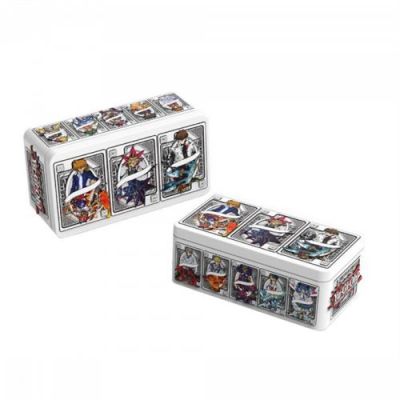 Yu-Gi-Oh! Coffret boite métallique collector Tin - 3 séparateurs de decks - 3 Mega-Packs - 39 cartes - À partir de 6 ans - Édition française