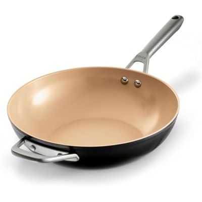 NINJA Extended Life wok en céramique 28 cm, Antiadhésif, CW90928EUI