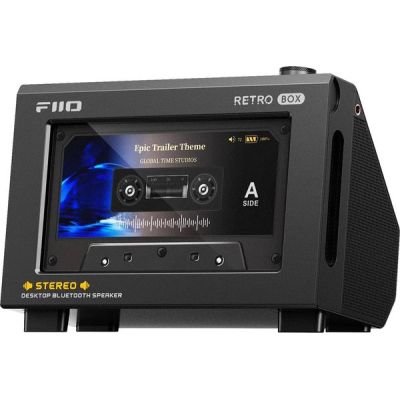 Enceintes Bluetooth portables FiiO Retro Box Noir