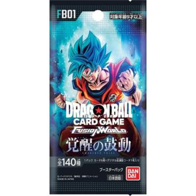Carte à collectionner Bandai Boosters de 6 cartes Dragon Ball Super Card Game Fusion World : Awakened Pulse