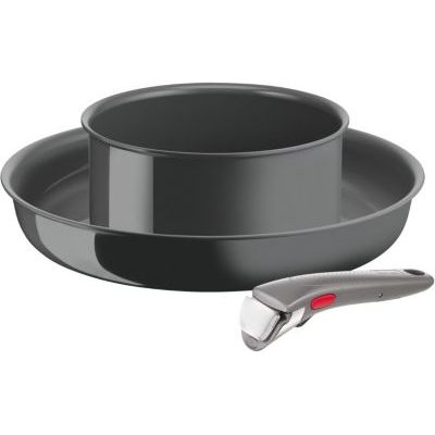 Tefal - Ingenio Renew Lot Poêle Casserole Induction - 3 pièces