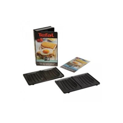 Tefal - Plaques Snack Collection pour appareil croque monsieur - 2 pièces
