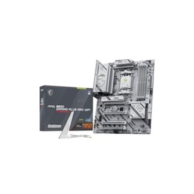 MSI MAG B850 Gaming Plus Max WiFi Carte mère ATX, AM5 | Pour AMD Ryzen 9000/8000/7000, DDR5 Memory Boost (OC jusqu'à 8200+ MT/s), PCIe 5.0 x16, M.2 Gen5, Wi-Fi 7, 5G LAN