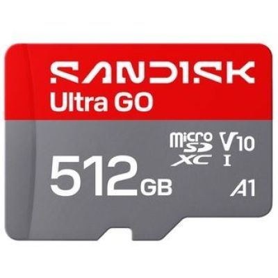 Sandisk - Carte Micro Sd  Ultra Go Usd 512go 190mbs C10 Uhs