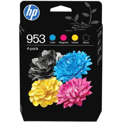 Hp - Cartouche D'encre  937 Noir + 953 3 Couleurs