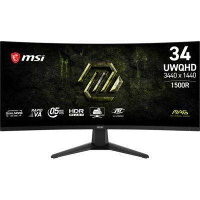 Msi - Ecran Pc Gamer  Mag 346cqdf E20 34" Uwqhd 480 Hz Va