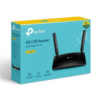 Routeur 4G LTE Wifi N 300 Mo/s TP-Link TL-MR150 Noir