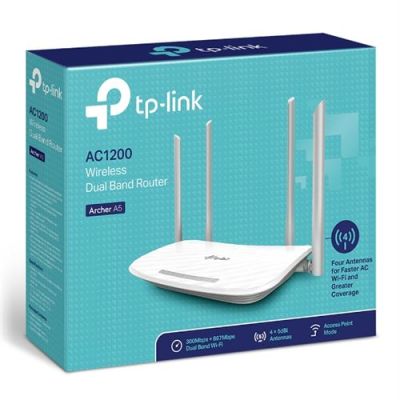 Routeur WiFi Bi-bande TP-Link Archer A5 AC1200 Blanc