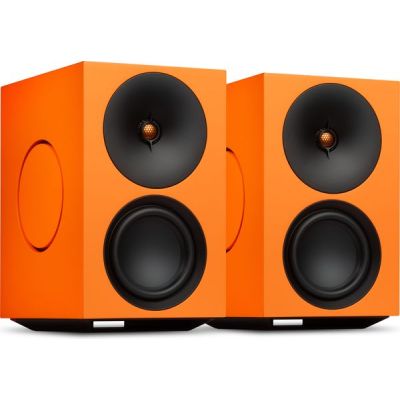Enceintes sans fil hi-fi Cambridge Audio L/R X Orange