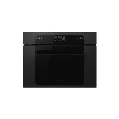 Four combiné micro-ondes encastrable Smeg SO4202M1B Noir