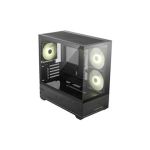 image produit MSI MAG PANO M110R Boîtier PC gaming Micro-ATX et mini-ITX | Mini-tour, 2 ventilateurs 140mm ARGB et 1 ventilateur 120mm ARGB, filtres à poussière amovibles, USB Type-C 20 Gb/s
