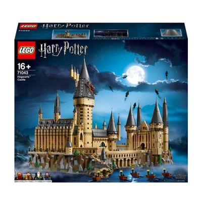 Lego Harry Potter Le château de Poudlard 71043 | Jouet pour ado dès 16 ans, 27 figurines, Saule Cogneur, Chambre des Secrets, cabane de Hagrid, idée cadeau, 6020 pièces