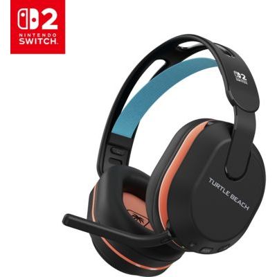 Turtle Beach Stealth 500 Noir Nintendo Switch Casque Gaming sans Fil w/ 40hr Batterie et Bluetooth pour Nintendo Switch 2 et Mobile