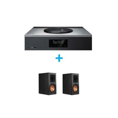 Amplificateur Hi-Fi Technics SA-C600EG-S Argent + une paire d'enceintes Klipsch RP-600M Ebony