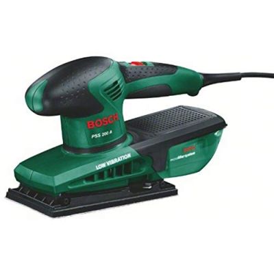 Bosch Ponceuse vibrante PSS 200 A | Pour des résultats de grande qualité et un ponçage confortable PSS 200 A Ponceuse vibrante