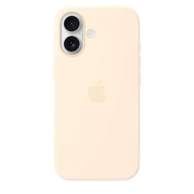 Apple Coque en Silicone avec MagSafe pour iPhone 17 - Vanille ​​​​​​​