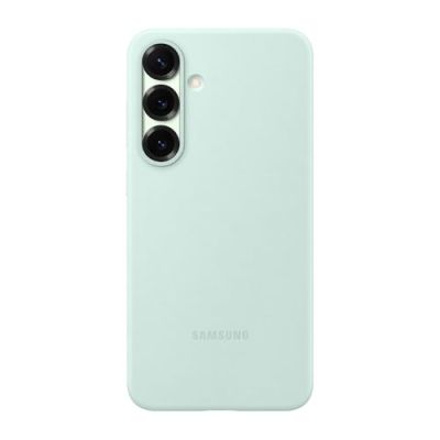 Coque silicone Galaxy S25+ Vert deau