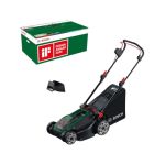 image produit Bosch Tondeuse à gazon sans-fil ROTAK18V2-43 sans batt./chargeur | largeur de coupe: 43 cm, hauteur de coupe: 30-75 mm, sac de ramassage en tissu de 40 l, accessoire de mulching - livrable en France