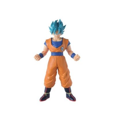 BANDAI Dragon Ball Colossal Warriors Super Saiyan Blue Goku Figure | Figurine d'action à grande échelle de 30 cm avec articulation | Dragon Ball Super Jouet de collection pour les fans et présentation