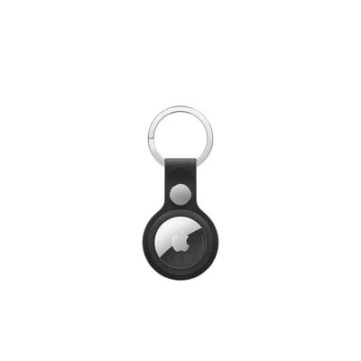 Porte-clés en tissage fin AirTag - Noir