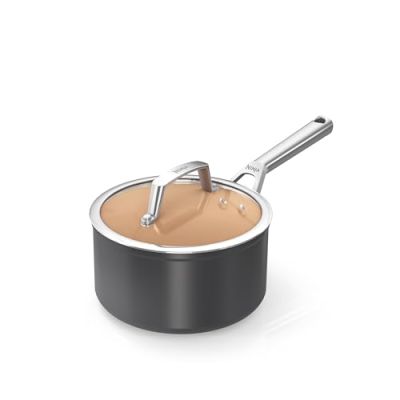 Ninja Extended Life Casserole Antiadhésive en Céramique, 18 cm, Couvercle