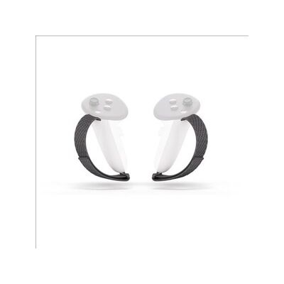 Sangles actives Meta Quest — Compatibles avec Meta Quest 3/3S — Compatibles avec les manettes Touch Plus — Ajustables et ergonomiques — Maintien et stabilité renforcés — Suivi et confort premium
