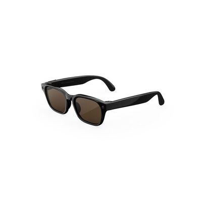 Meta Adventurer Grande taille Noir classique | Lunettes IA pour femme et pour homme — Meta AI, Caméra 12 Mpx, Traduction simultanée — Résolution 3K HD — 8+ heures d’autonomie — Verres marron