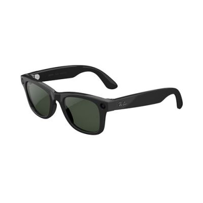 Lunettes connectées Meta Ray-Ban Wayfarer (Gen 2) Noir brillant grande taille