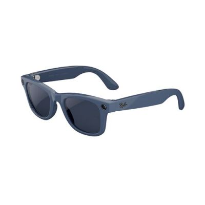 Lunettes connectées Meta Ray-Ban Wayfarer (Gen 2) Bleu cosmique brillant
