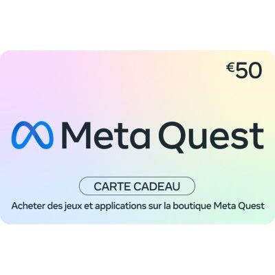 Carte Cadeau Meta Digital Code 50 Euro