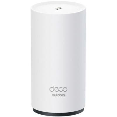 TP-Link Deco Mesh WiFi 7 Extérieur, jusqu’à 3,6 Gbit/s, Deco BE25-Outdoor | Étendez le WiFi 7 au jardin, à la terrasse ou au garage, idéal caméras et appareils connectés extérieurs