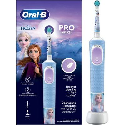 Oral-B Brosse à Dents Electrique Pro Kids, Reine des Neiges, 1 Brossette
