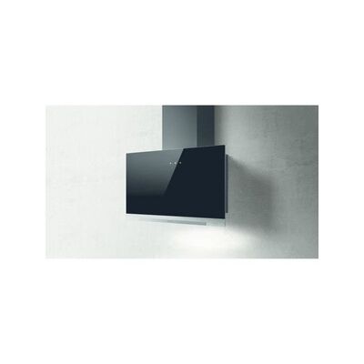 Hotte - ELICA - Aplomb - BL/A/60 - 588 x 655-99 x 25 cm - Verre noir / Gris anthracite